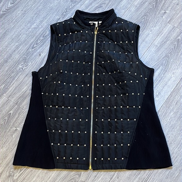 Chico’s Vest with Gold Sequins - Picture 4 of 8